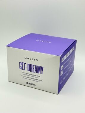Maelys GET-DREAMY Overnight Toning Body Whip 6.8 oz NEW Sealed Viral